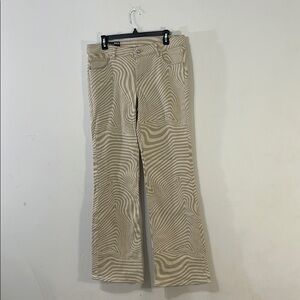 70s Printed Style Flare Pants